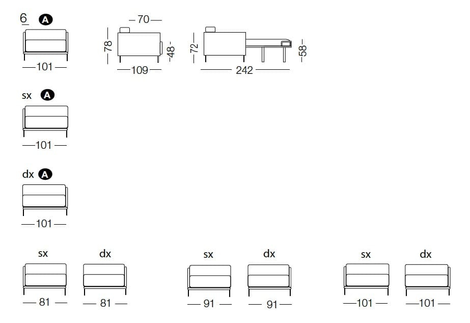 Кресло-кровать Milano Bedding Marsalis ARCH-00074727 - Вид №3