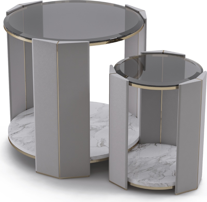 Маленький приставной столик LUXXU Algerone 351 - Вид №2