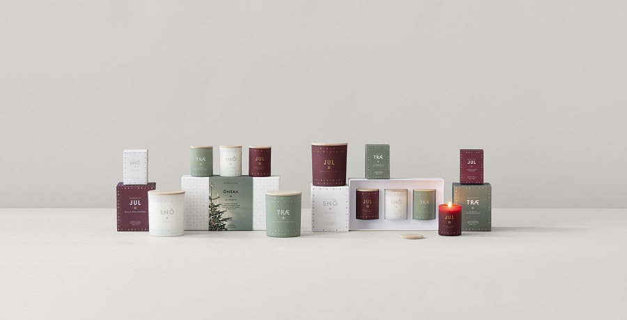 SK1221 Свеча ароматическая jul с крышкой, 200 г S K A N D I N A V I S K  - Вид №7