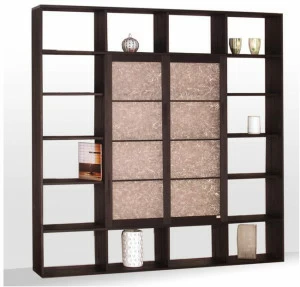 Cinius Книжный шкаф из лакированного дерева отдельно стоящий