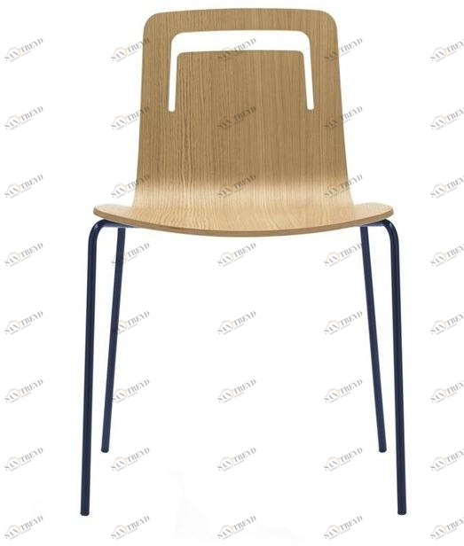 Viccarbe Штабелируемый деревянный стул Klip sun-id-1390597