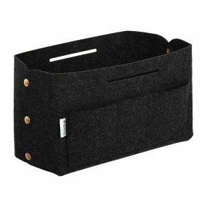 Корзина складная фетровая 6 л темно-серая Qwerty QWERTY  00-3971603 Серый