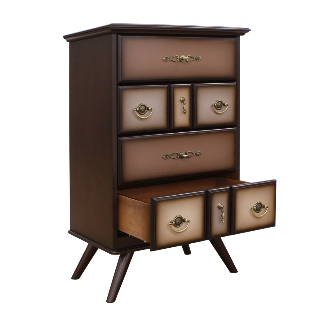 11530 Комод Пандора 1 Орех Оберджин Шоколад BOGACHO 4627139508571 - Вид №4