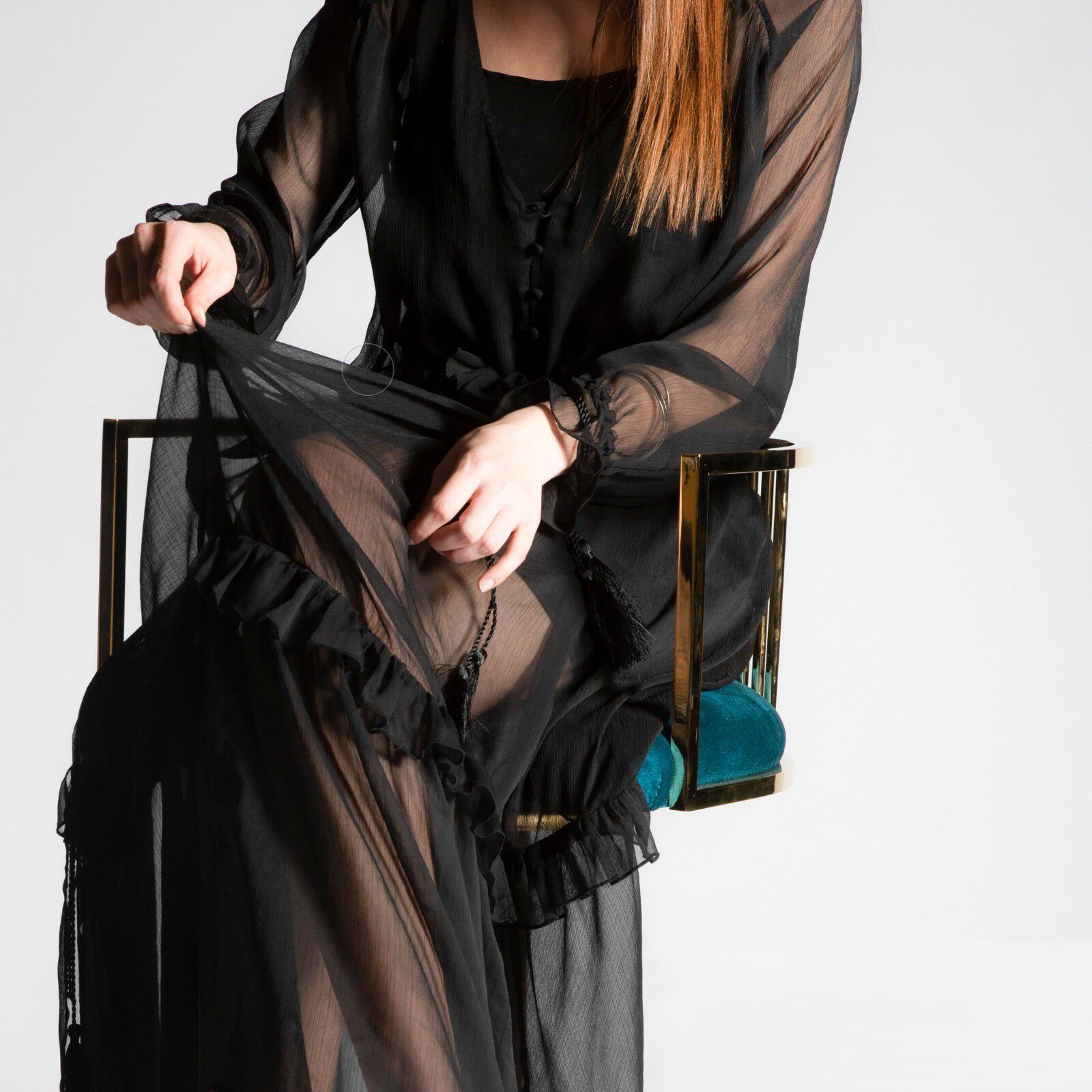 Высокий стул с мягким сиденьем Galbiati Exclusive Interiors ARCH-00102563 - Вид №5