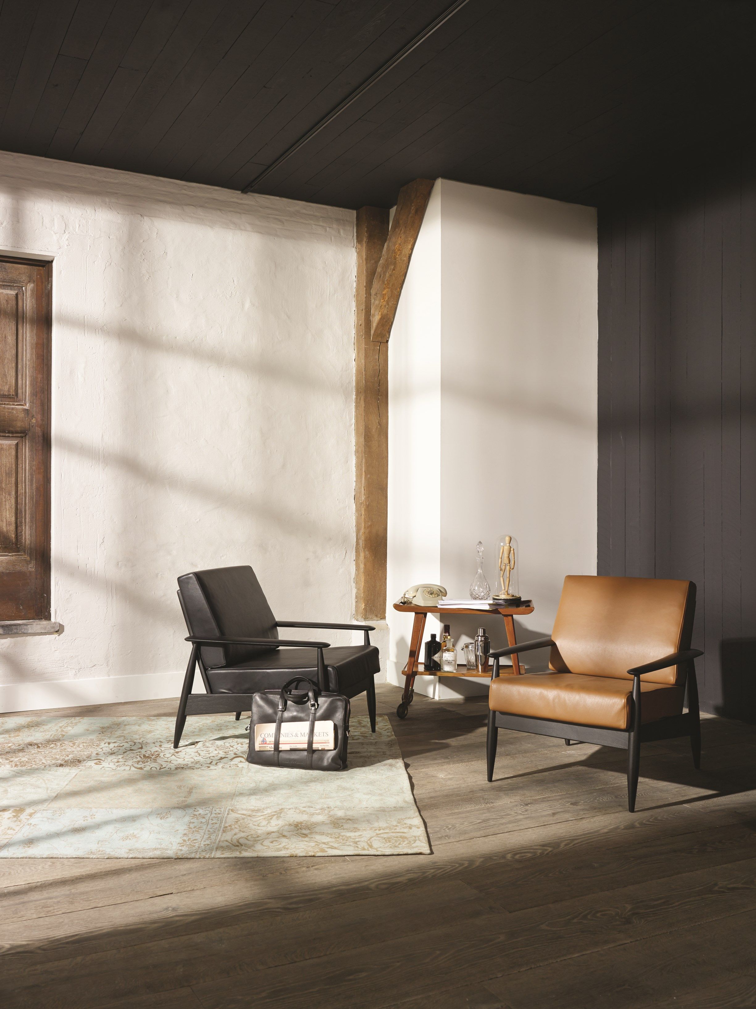 Тканевое кресло с подлокотниками BuzziSpace BuzziNordic ARCH-00119679 - Вид №3