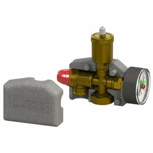 Группа безопасности котла компактная с теплоизоляцией TIEMME 1" 1,5бар 50кВт