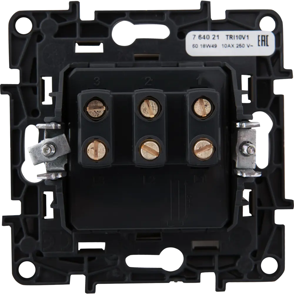 Трёхклавишный выключатель Legrand Structura для скрытого монтажа в цвете слоновая кость 82064615 STLM-0018605 - Вид №3