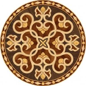 Художественный паркет Da Vinci Розетка 26-029 Орех американский Любая на выбор (Гладкая) х2000 мм.