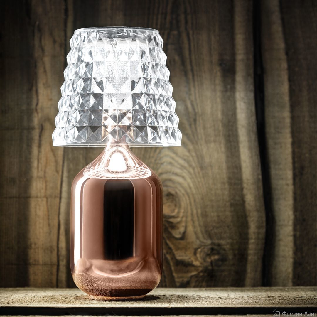 Studio Italia Design VALENTINA CORDLESS 166008 gold лампа настольная 119039