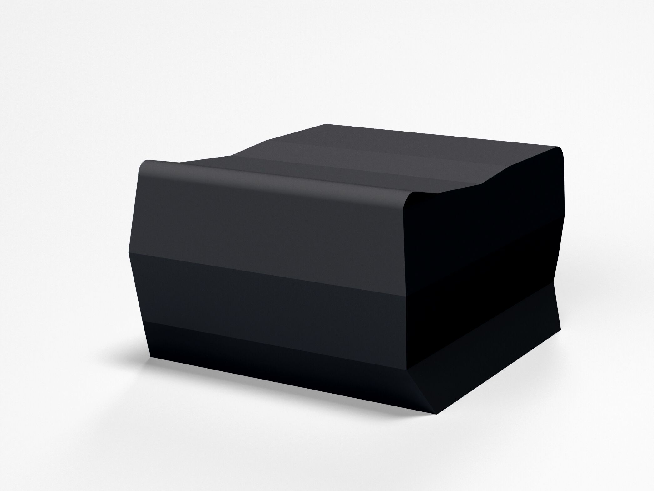 Прямоугольный пуф с пенопластовым покрытием SIXINCH Crushed ARCH-00015021