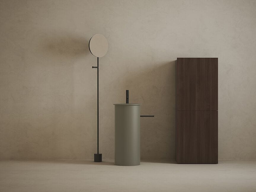 Отдельно стоящий круглый умывальник Inbani Edge ARCH-00075830 - Вид №2