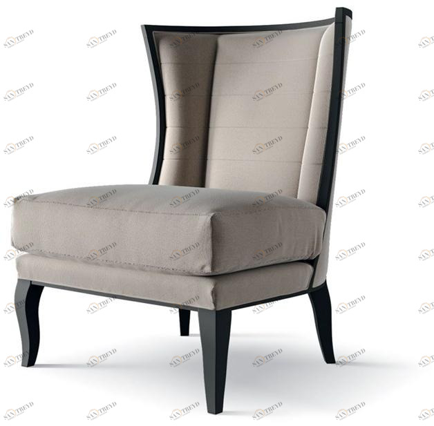 Carpanese Home Кресло с тканевой обивкой Heritage 5644