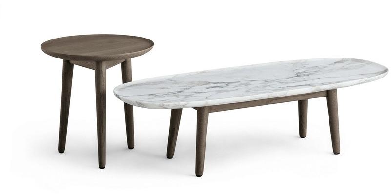 Poliform Низкий мраморный журнальный столик Mad sun-id-1493506 - Вид №3