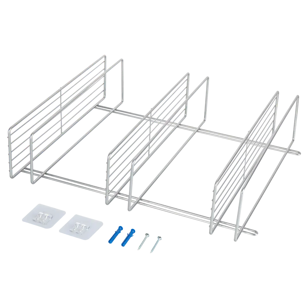 Полка для душа ProfFero С27428 3 яруса цвет хром матовый PROFERRO STLM-2085489 - Вид №3