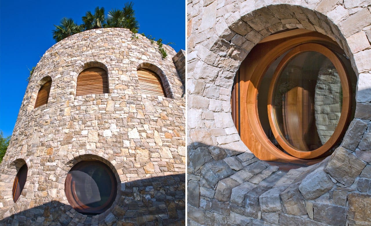 Деревянное окно с термической резкой Capoferri Serramenti SC80-100 ARCH-00099748 - Вид №4