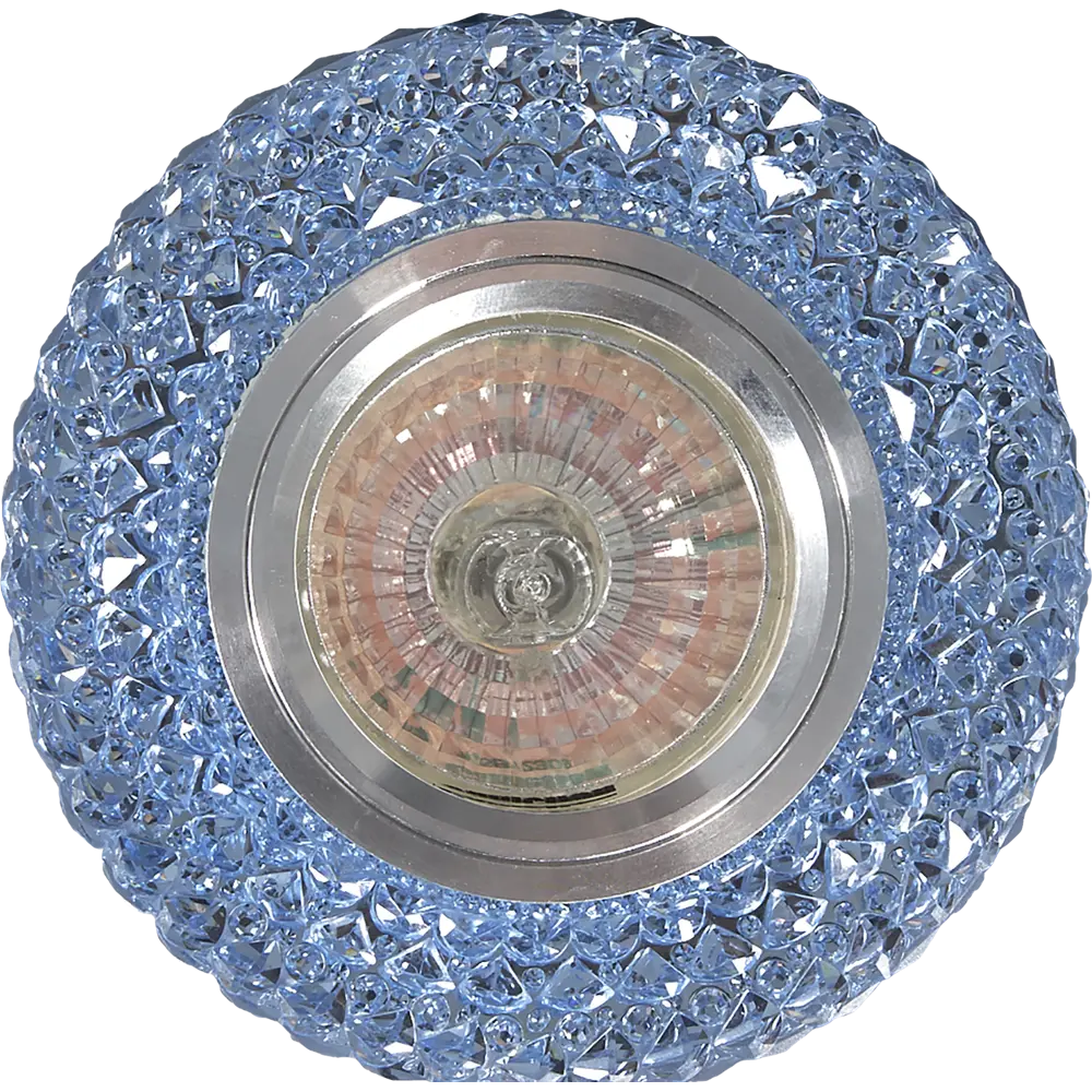 Светильник точечный встраиваемый S291 BL/WH 65 мм, 2.5 м², цвет голубой Ambrella light STLM-2070995 - Вид №1