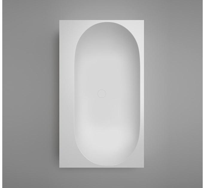 Blu Bathworks® Отдельностоящая ванна синего цвета ∙ stone ™ Amanpuri Bt6600 - Вид №1