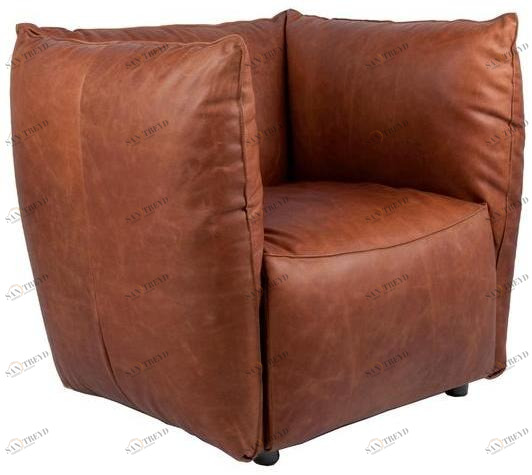 Jess Кожаное кресло с подлокотниками Vasa sun-id-1504475