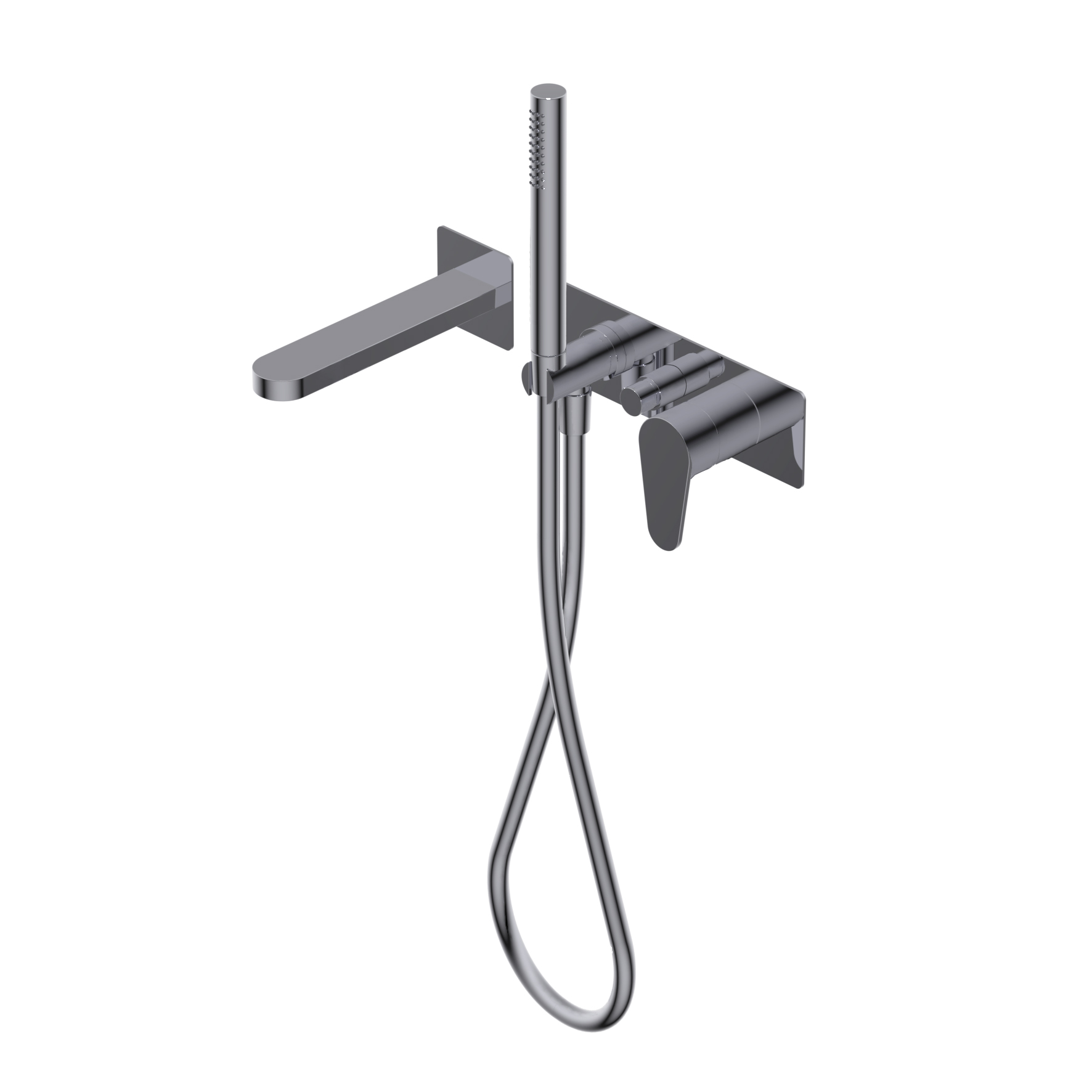 PR38EB101 Смеситель для ванны, однорычажный, встроенный Ritmonio Tip