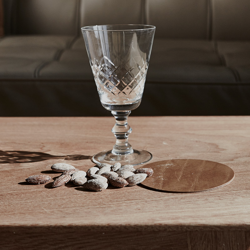 98883 BUFFALO nature подстаканник круглый, диаметр 10 см, толщина 2мм;LIND DNA  - Вид №2