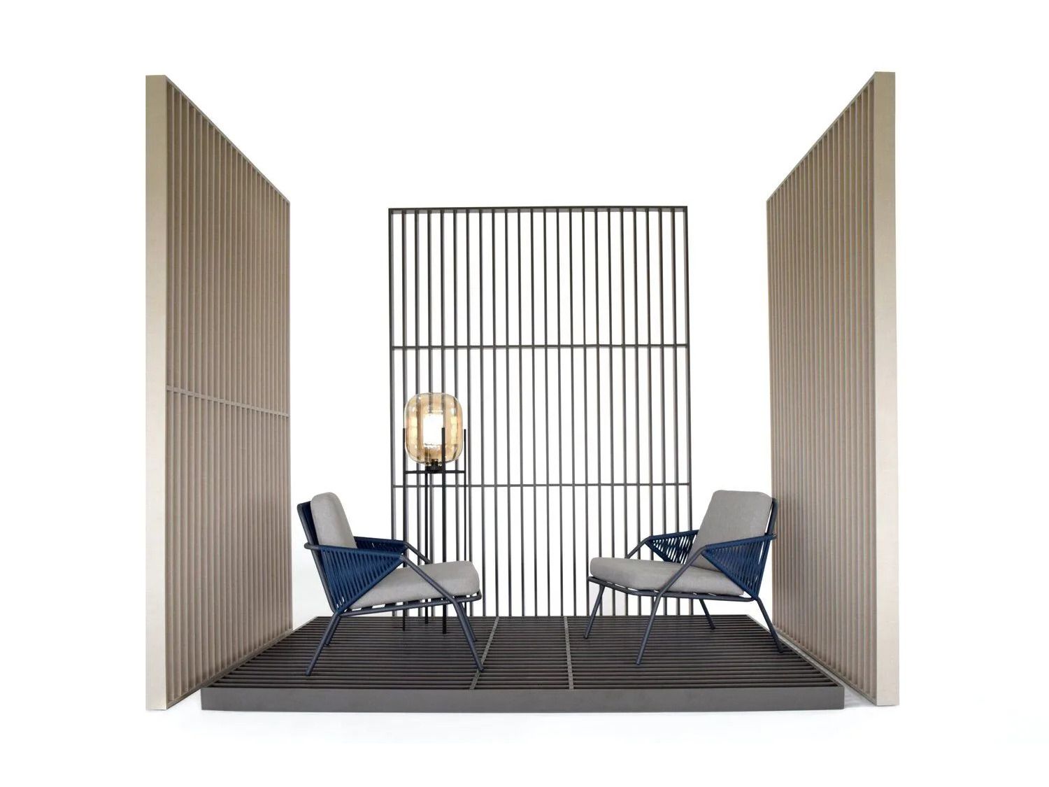 Ткань сад стул с подлокотниками ABLE Антиб ARCH-00021116 - Вид №3