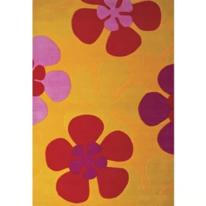 Ковёр Детский 0.8х1.2 м полипропилен оранжевый