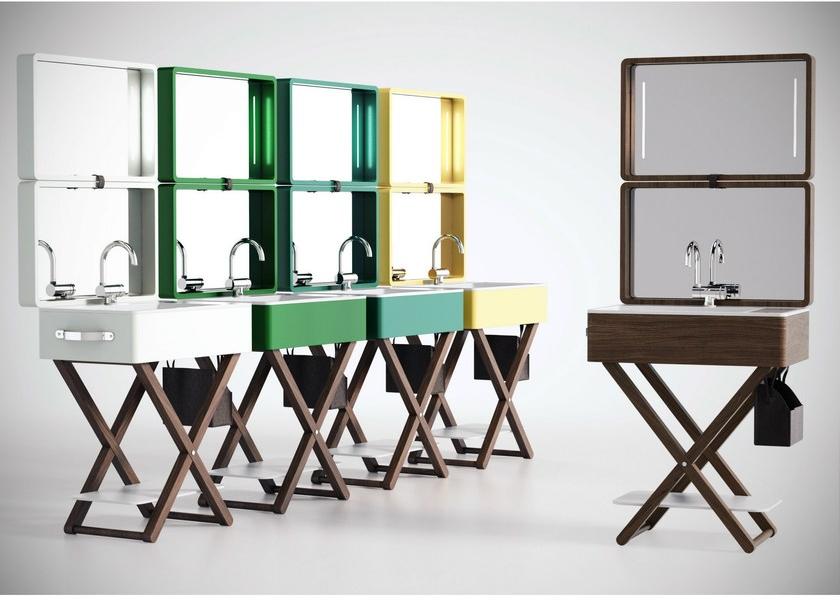 Напольная раковина стоящая овальная Olympia Ceramica My bag sun-id-1485675 - Вид №2