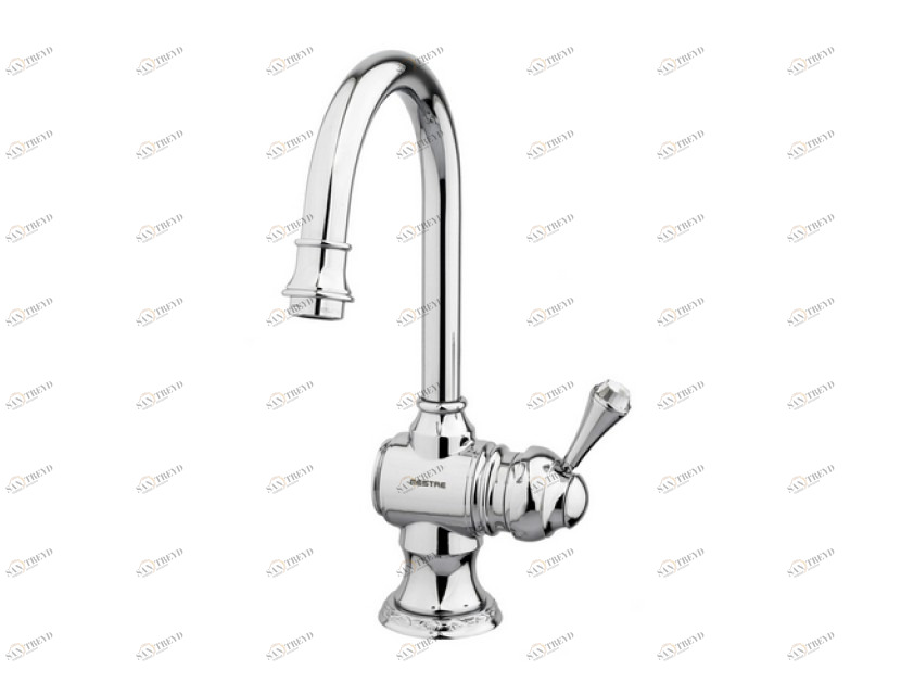 041203.000.50 Смеситель для раковины monolever Яркий хром Mestre Austral