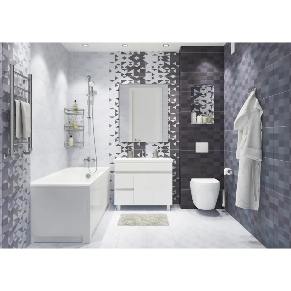 Плитка настенная «Пантон» 7 тип 1 60x30 см 1.98 м² Керамин STLM-2138404 - Вид №4
