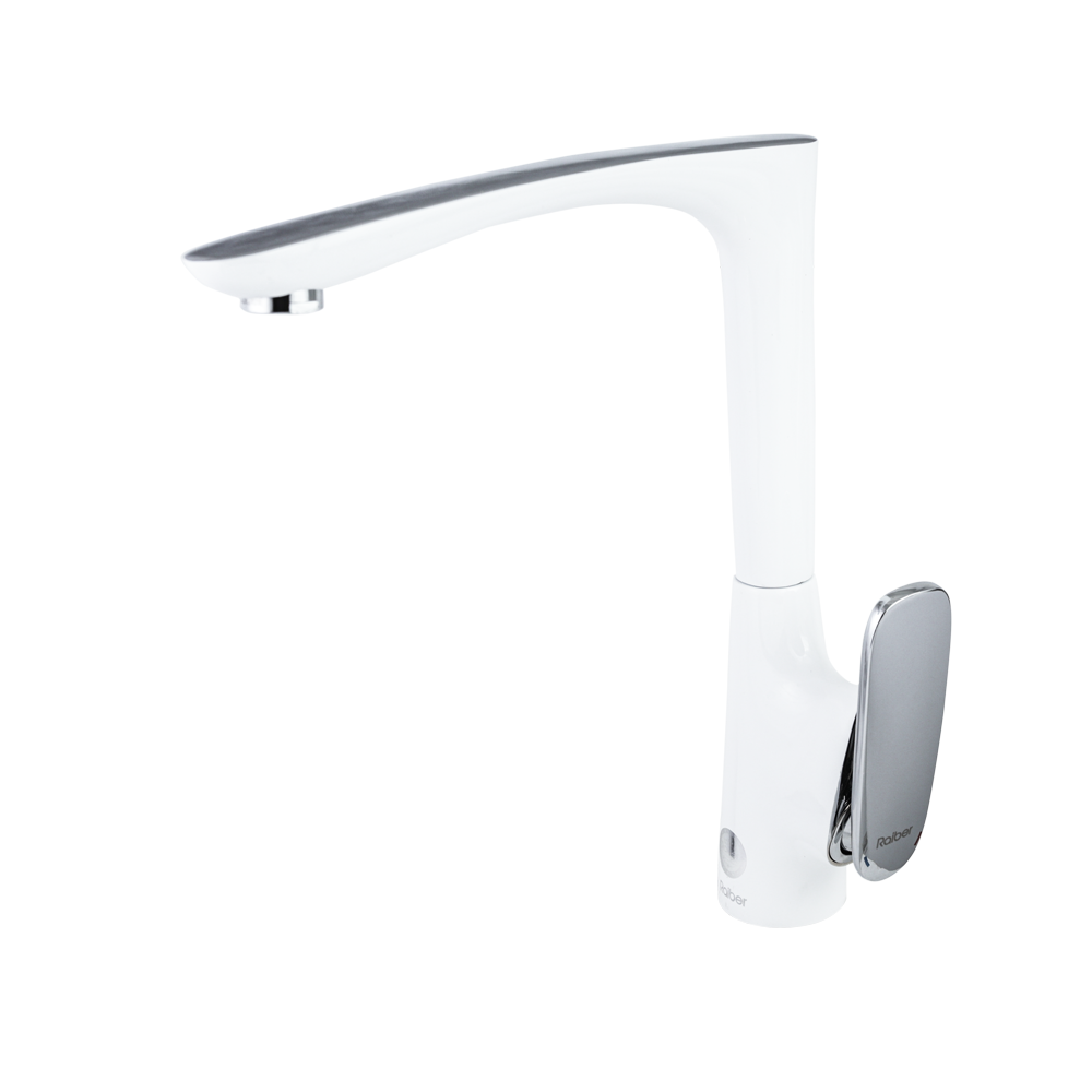 R1202 Смеситель для кухни однорычажный, боковой Raiber Dunis 