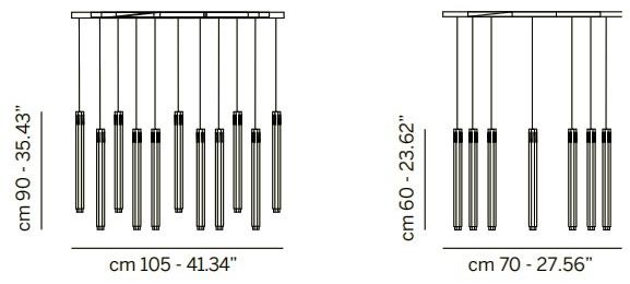 Euroluce Lampadari Светодиодная металлическая люстра Castel sun-id-1478397 - Вид №2