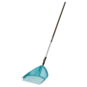 Грабли прямые Gardena комбисистема 18 зубьев 130 см пластик с черенком