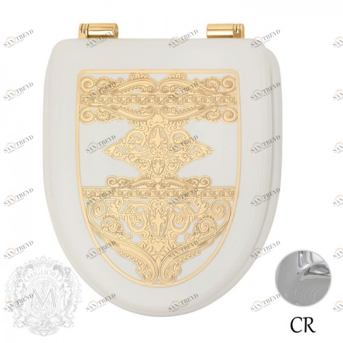 ML.MLD-26.716.LB.CR Крышка сиденье для унитаза Migliore 