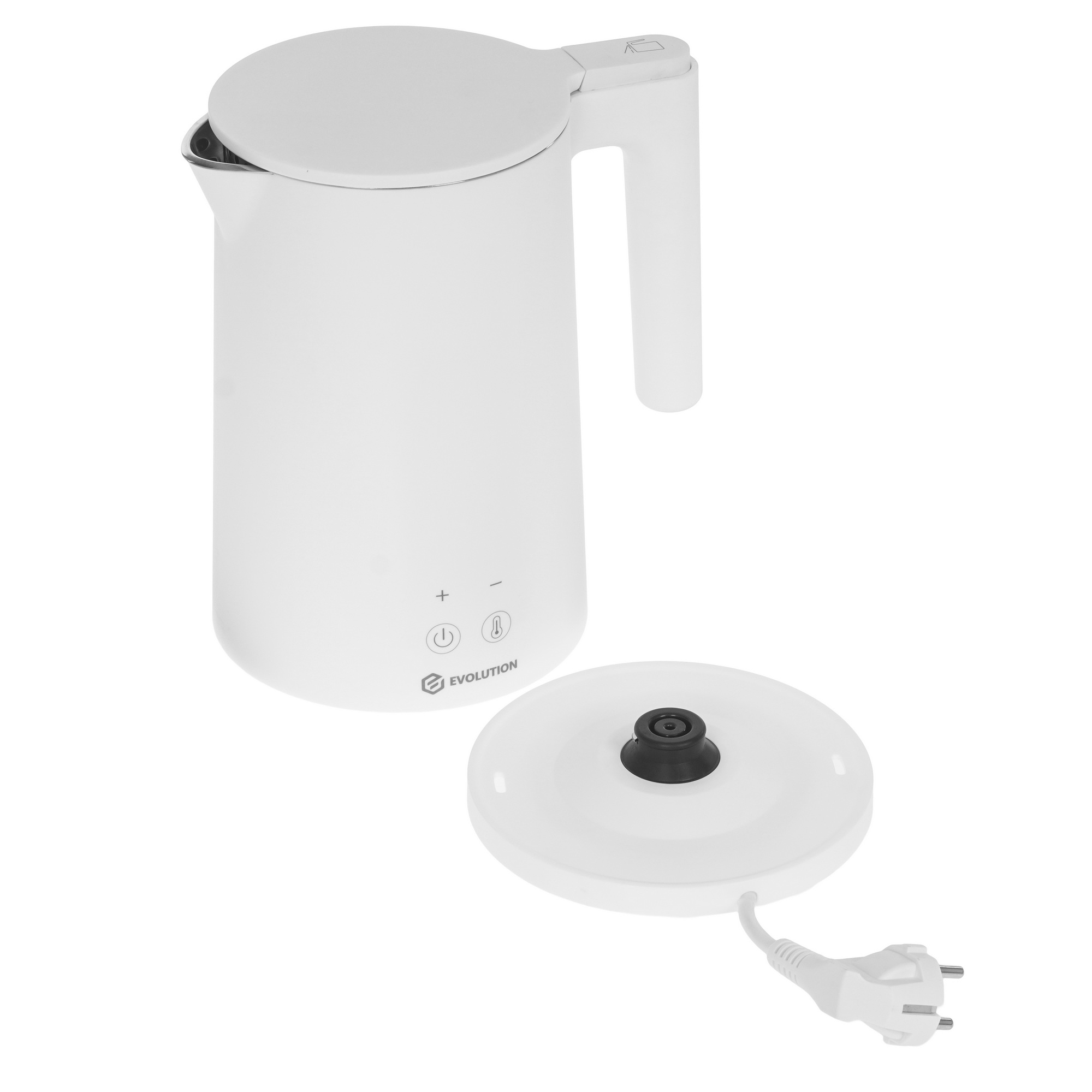 9215215 Электрочайник Evolution KP17222 LED белый STDN-0026041 - Вид №4