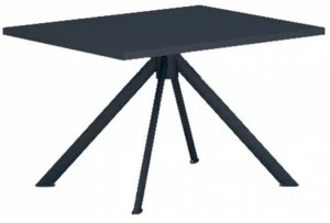 Ares Line Низкий квадратный стальной журнальный столик Liner