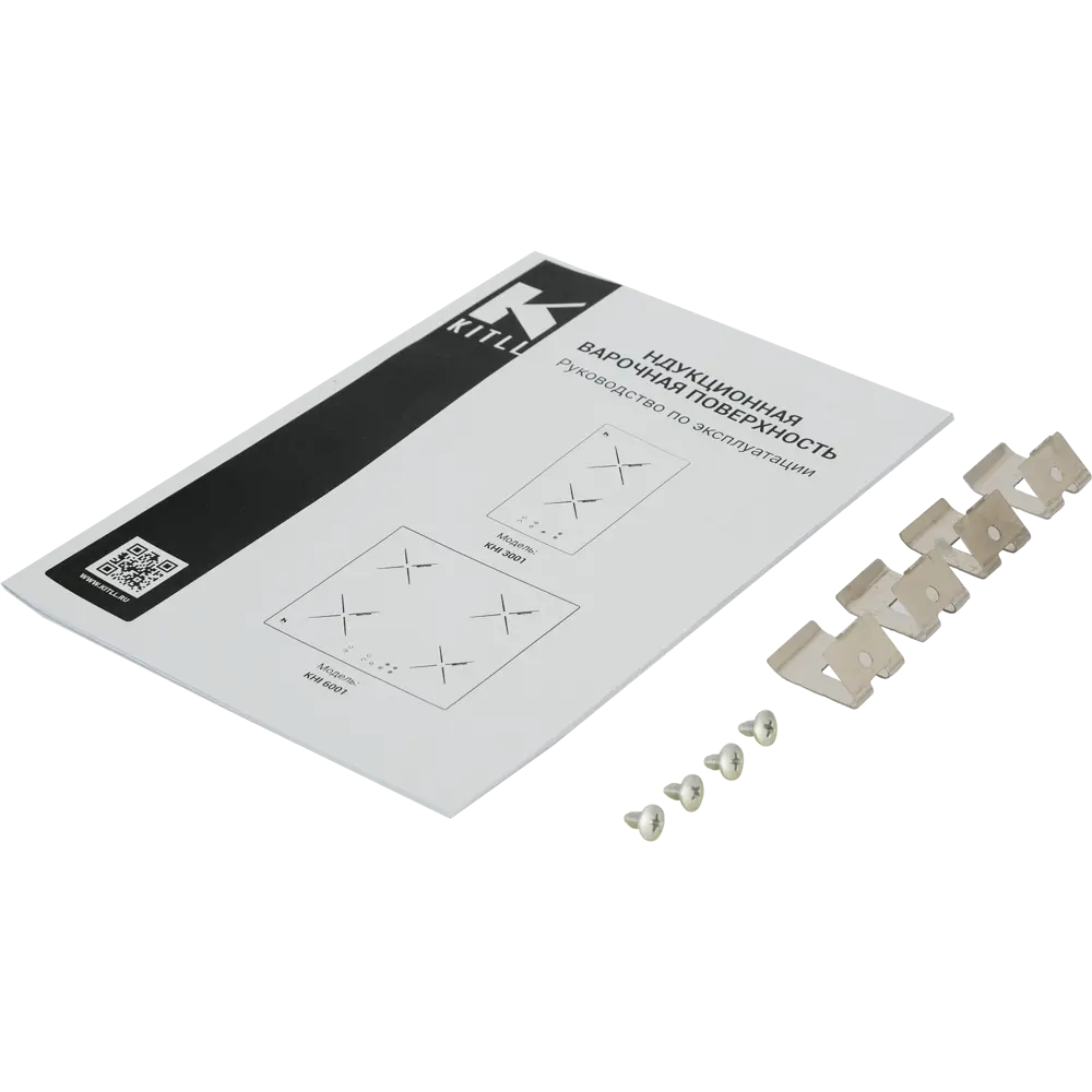 Индукционная варочная панель Kitll KHI 6001 BLACK 60 см 4 конфорки цвет чёрный STLM-2107046 - Вид №7