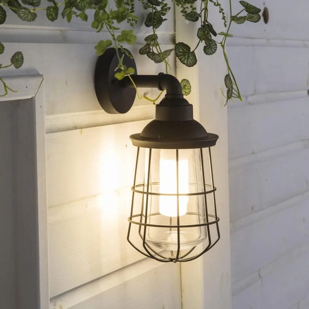 Бра уличное вниз Inspire Ikitos 1xE27х60 Вт, цвет чёрный, IP44 STLM-2159264 - Вид №6