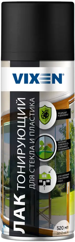 Vixen Аэрозольный тонирующий лак для стекла и пластика 520 мл 83359910