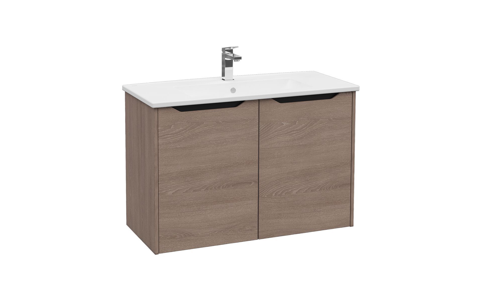 Подвесной шкаф для умывальника со встроенной раковиной VitrA Bathrooms Integra Square ARCH-00064763 - Вид №6