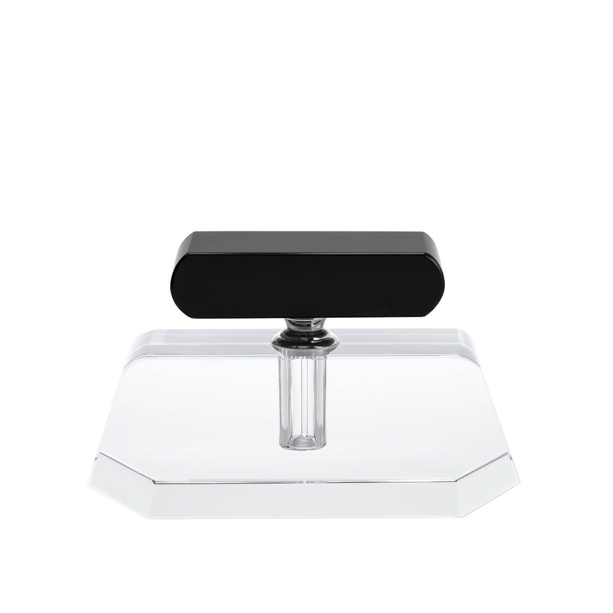 600914-CB ABHIKA БУТЫЛКА ДЛЯ ДУХОВ BEVERLY MD CLEAR/BLACK 