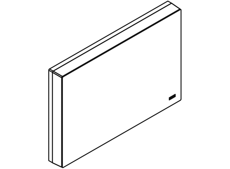 900.51.00360 монтажная пластина с крышкой HEWI System 900 - Вид №5