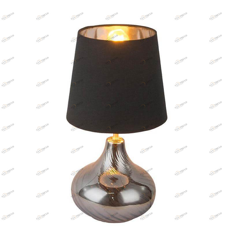 Лампа настольная черная Globo Johanna 24000SB GLOBO JOHANNA 00-3907369 Черный Ceramica Globo 