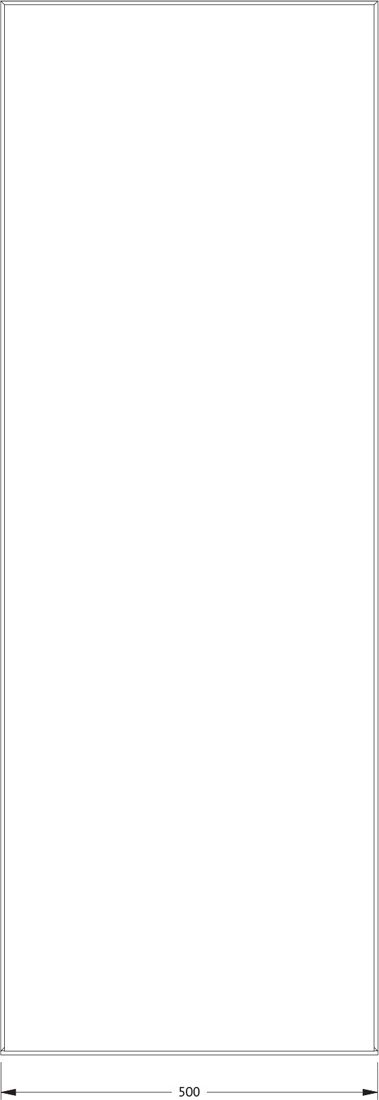 BY 0247 Зеркало с фацетом 5 mm EVOFORM Standard - Вид №1