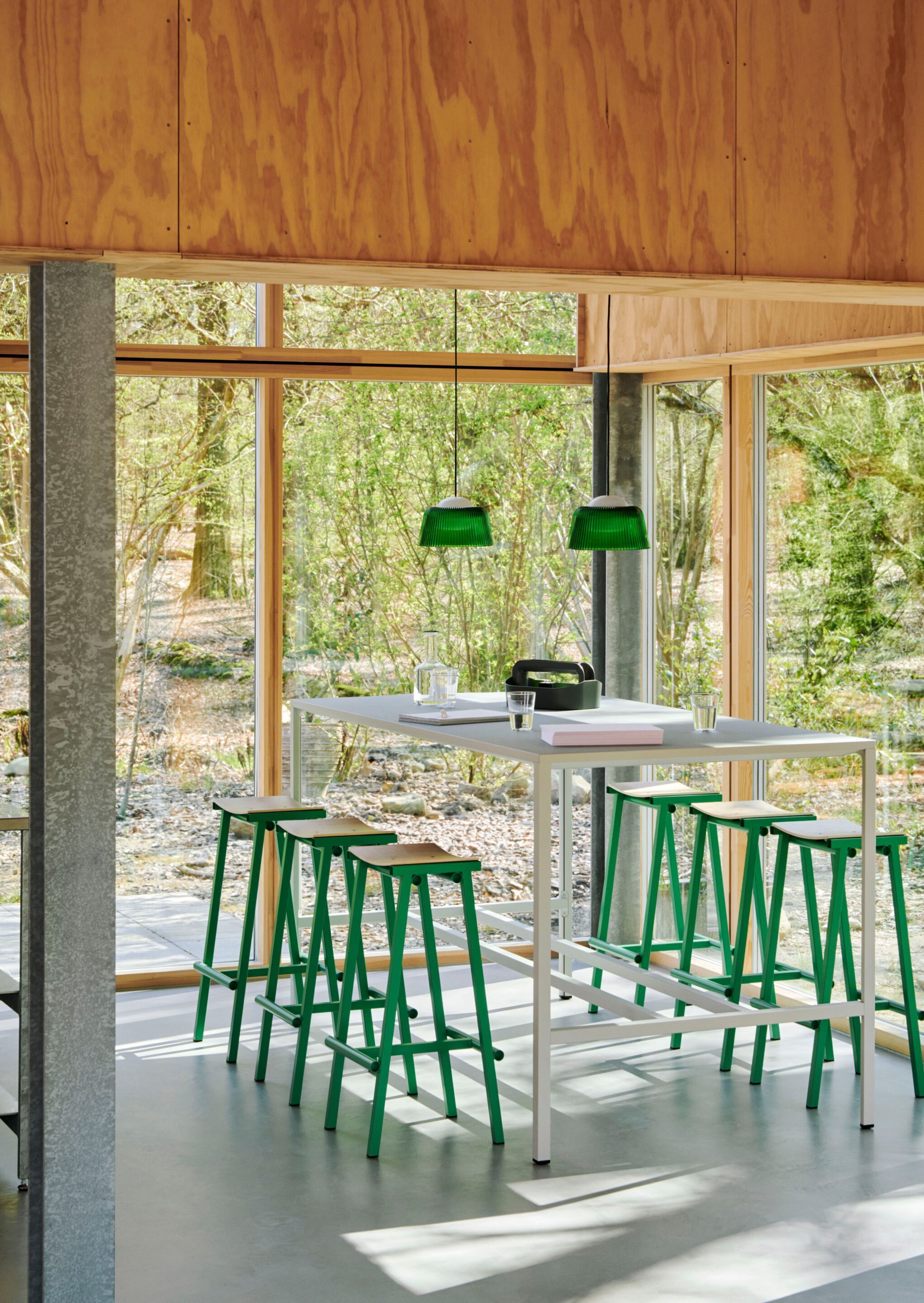 Барный стул с подставкой для ног Hay TABURETE 8 ARCH-00029317 - Вид №23