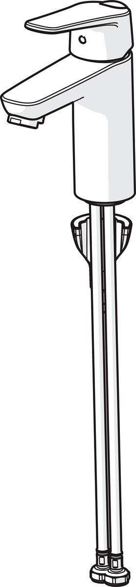 Oras 1811FG Смеситель для умывальника 1811FG Vega XL Хром  - Вид №2