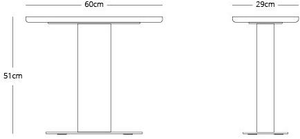 Liqui Contracts Овальный сервировочный столик из стали и дерева Georgie sun-id-1483901 - Вид №6