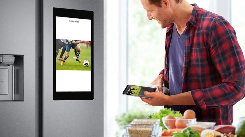 Samsung Home Appliances Двухдверный холодильник no frost класса а ++  Rf56n9740sr  - Вид №22