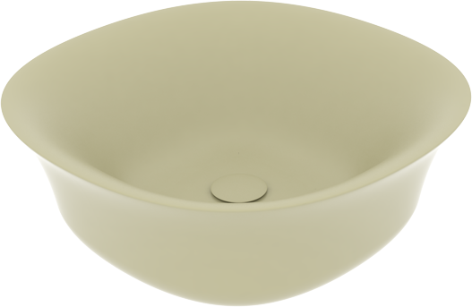 FLLAVFSQU4216 Накладная раковина на столешницу GSG CERAMIC Flut