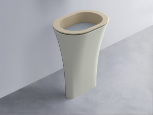 AMLA65-AV+AMPILO-BR+AMCOLO-PM Раковина Amedeo Ovale отдельностоящая cielo Enjoy + Amedeo