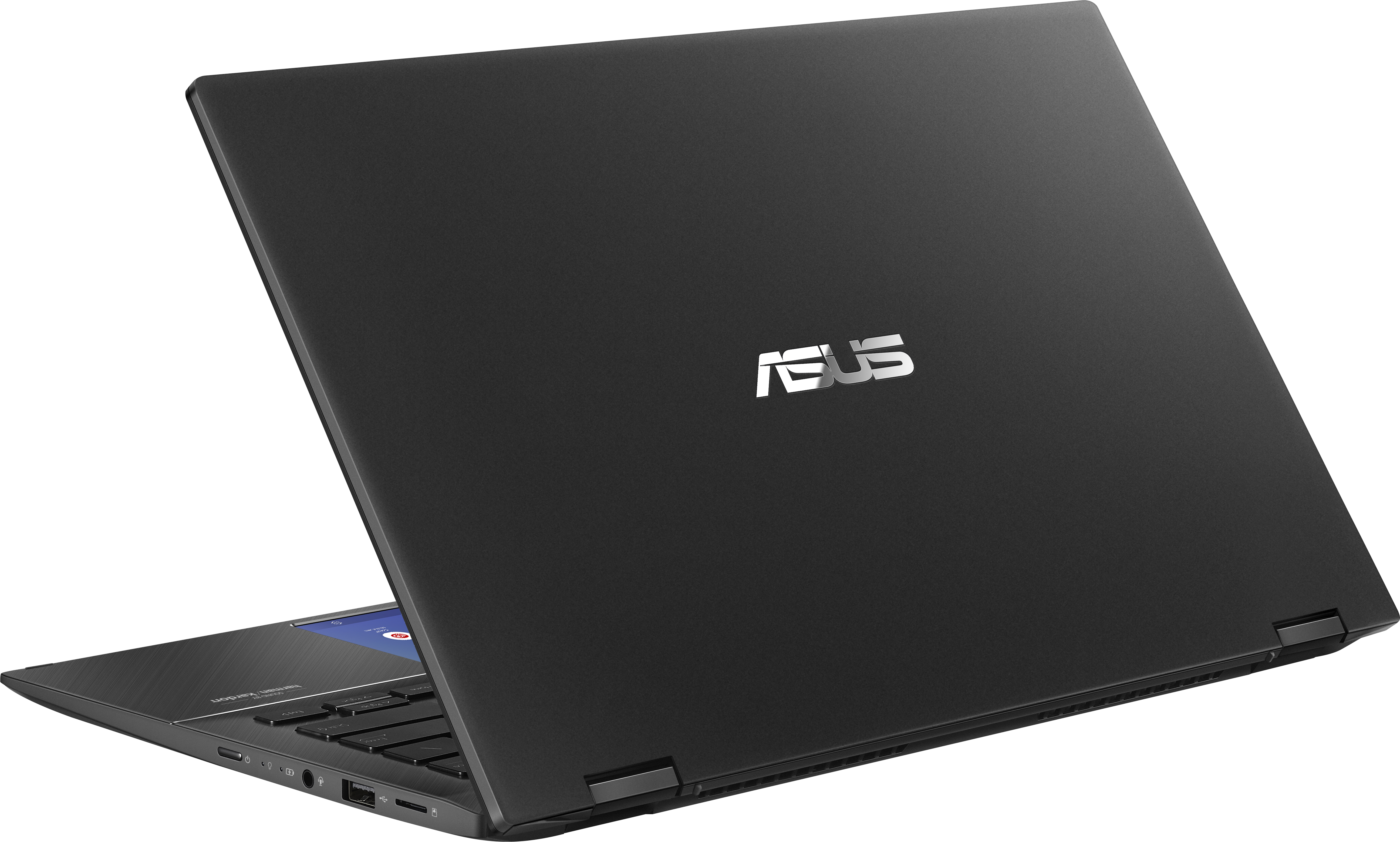 90NB0NW1-M00570 ux463fa-ai043t flip touch +stylus+bag+cable xmas 14"(1920x1080 ips)/touch/intel core i5 10210u(1.6ghz)/8192mb/256ssdgb/nodvd/int:intel uhd graphics 620/cam/bt/wifi/war 1y/1.4kg/gun grey/w10 + screenpad ASUS Santreyd  - Вид №5